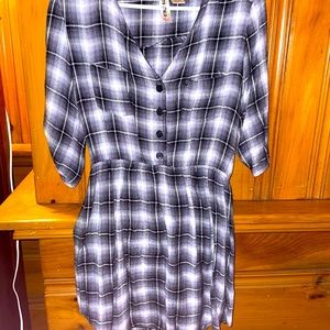 Mimi Chica Plaid Dress